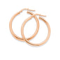 Rose Gold Hoop Earrings